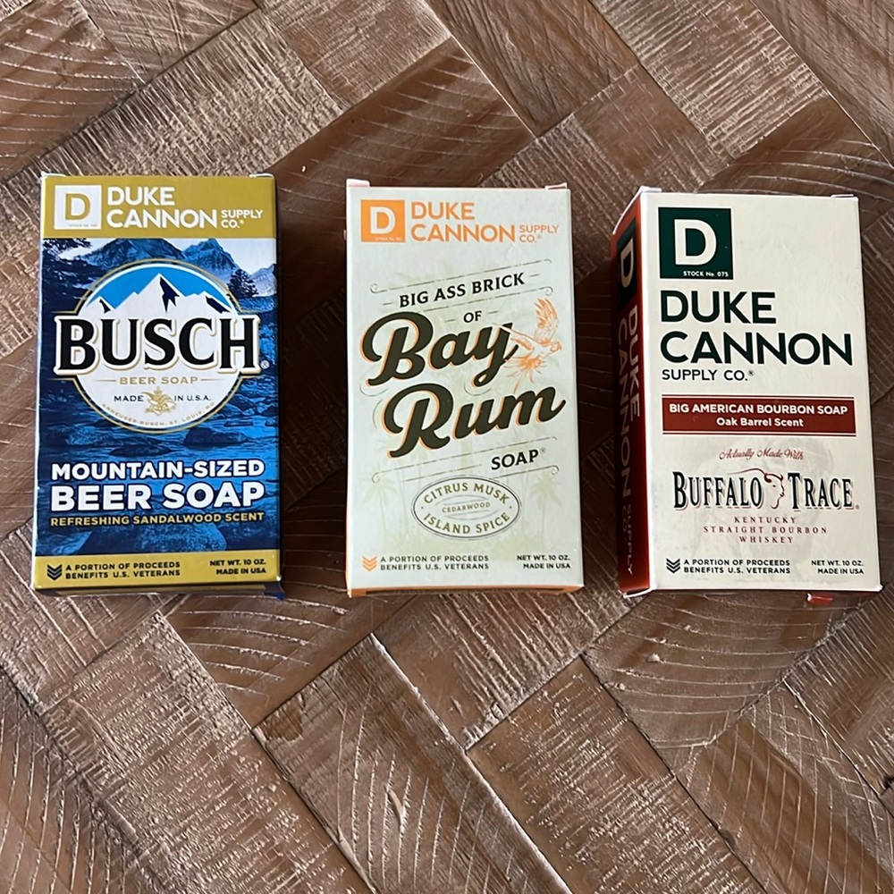 Duke Cannon Beer Soaps